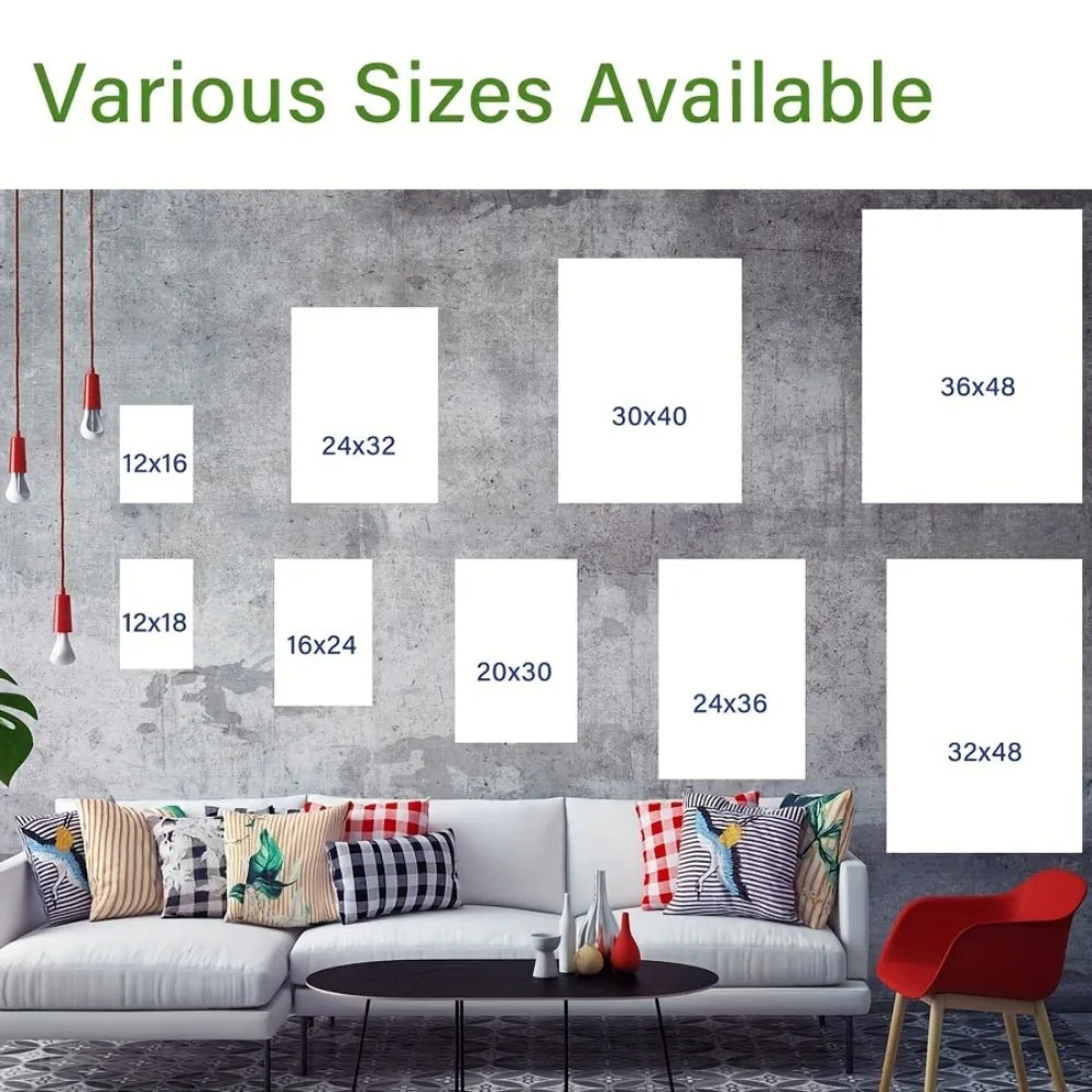 Paris Arc de Triomphe canvas art with travel symbols, pine frame, can be hung directly, suitable for interior decoration