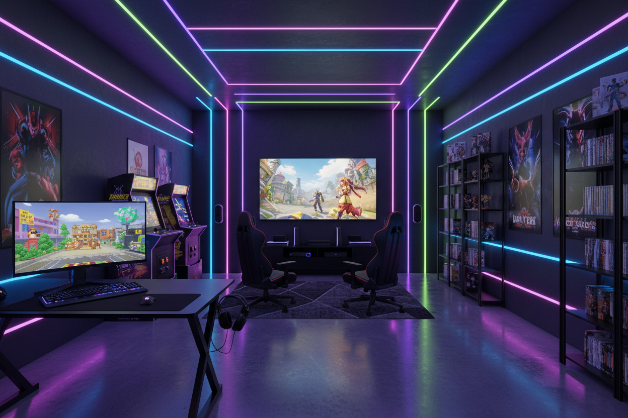 Game Room & Office