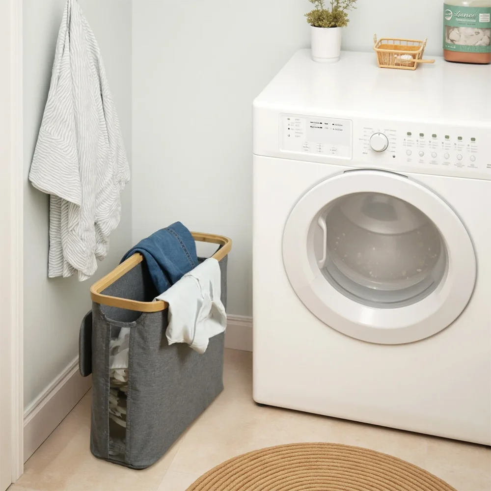 Toilet Paper Storage for Bathroom, Laundry Basket, Ultra-Thin Roll Paper Storage Box for Storing Tissues And Accessories