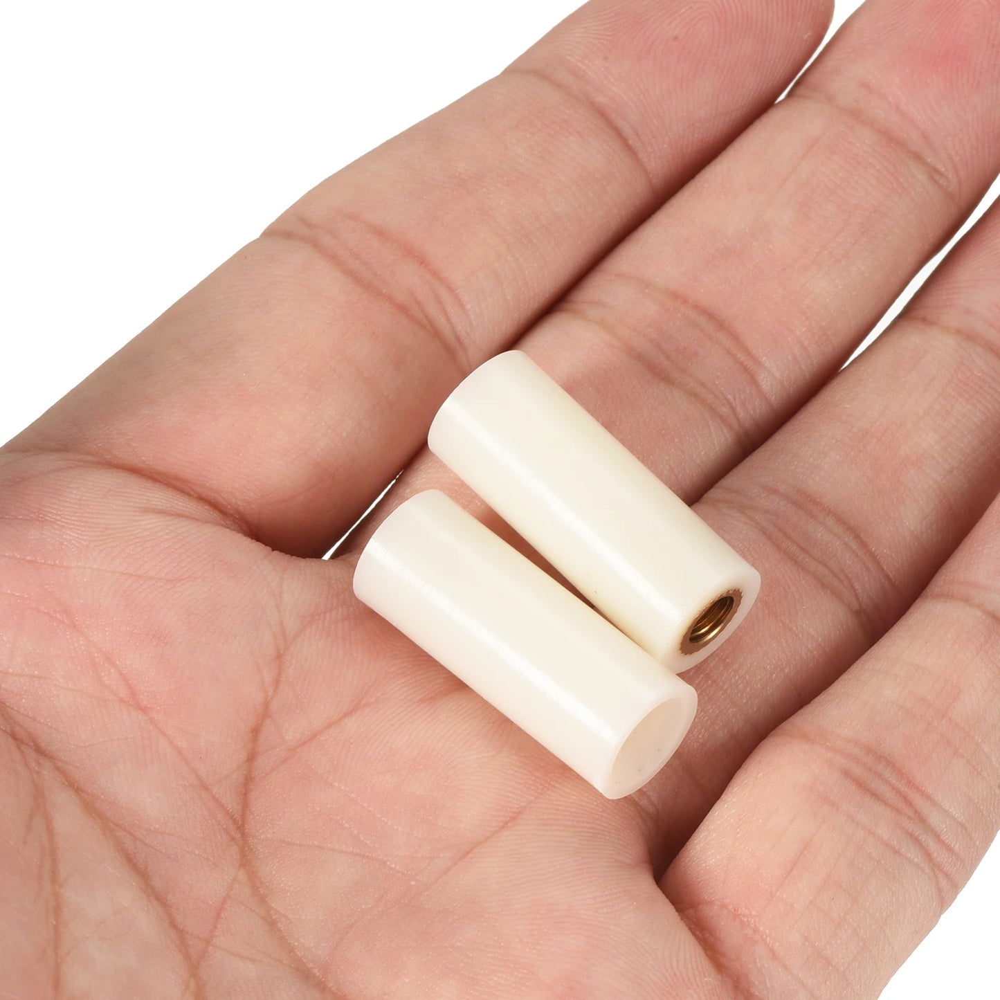 10/11/13mm Dia Pool Cue Ferrules, 10 Pack Snooker Billiard Cue Tips Ferrules Screw-on Pool Stick Tips Replacement Accessories