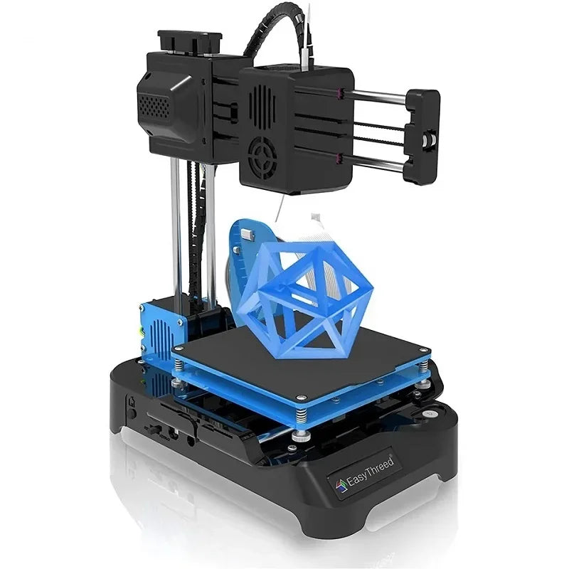 K7 EasyThreed Mini 3D Printer Kit DIY Complete Simple 3d Printing Machine K9 EasyThreed For Kids And Beginner