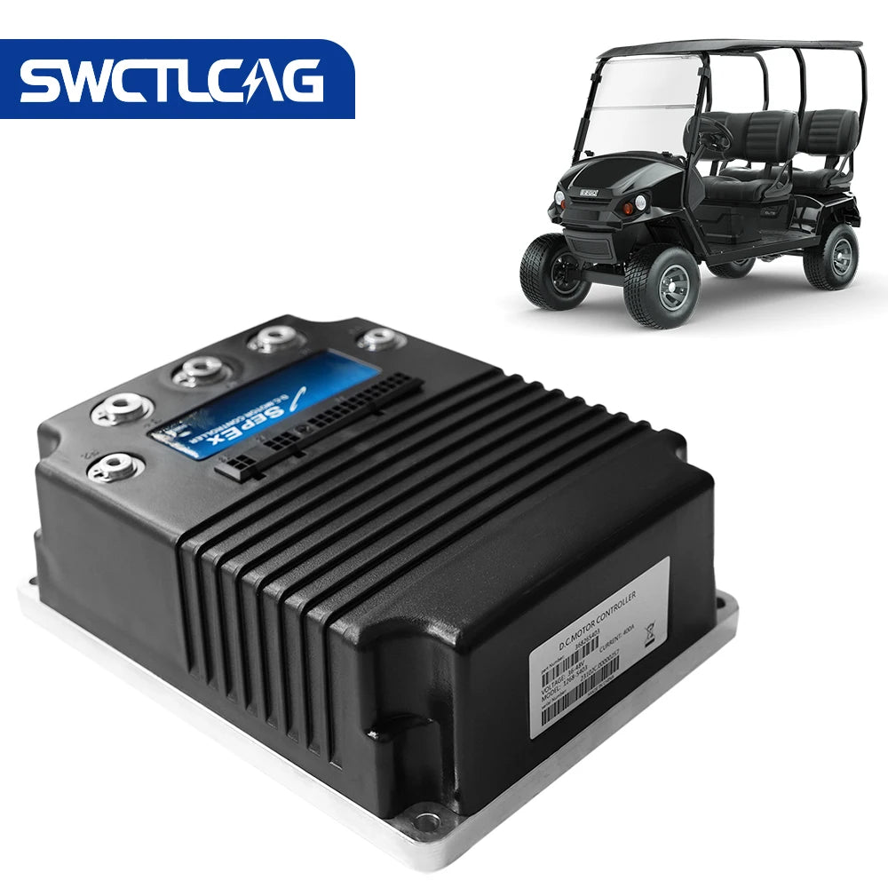 48V 400A 0-5KΩ DC Sepex Motor Controller for Curtis Ezgo Club Car Yamaha 1999-UP Golf Cart Electric Vehicle 1268-5403