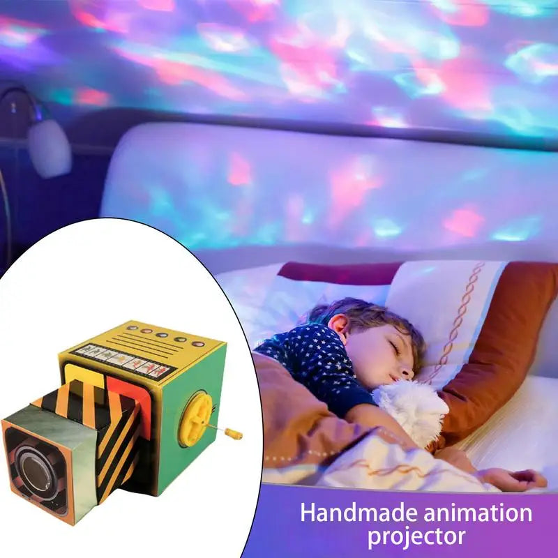 Animation Projector Craft Toy Projector Crafting Kids Science Kit Educational Boys Girls Aged 6-12 Home School Experiment