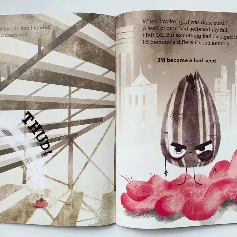 10books/set The Smart Cookie Bad Seed Good Egg Couch Potato Cool Bean English Picture Book Storybook Children  Reading Education