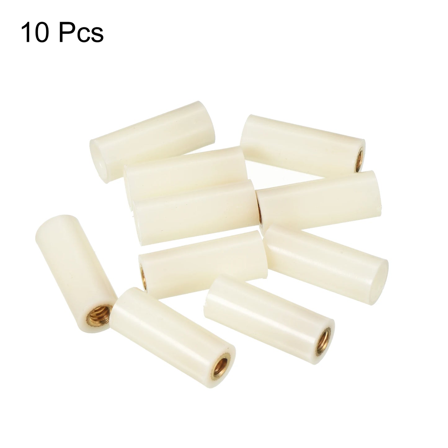 10/11/13mm Dia Pool Cue Ferrules, 10 Pack Snooker Billiard Cue Tips Ferrules Screw-on Pool Stick Tips Replacement Accessories