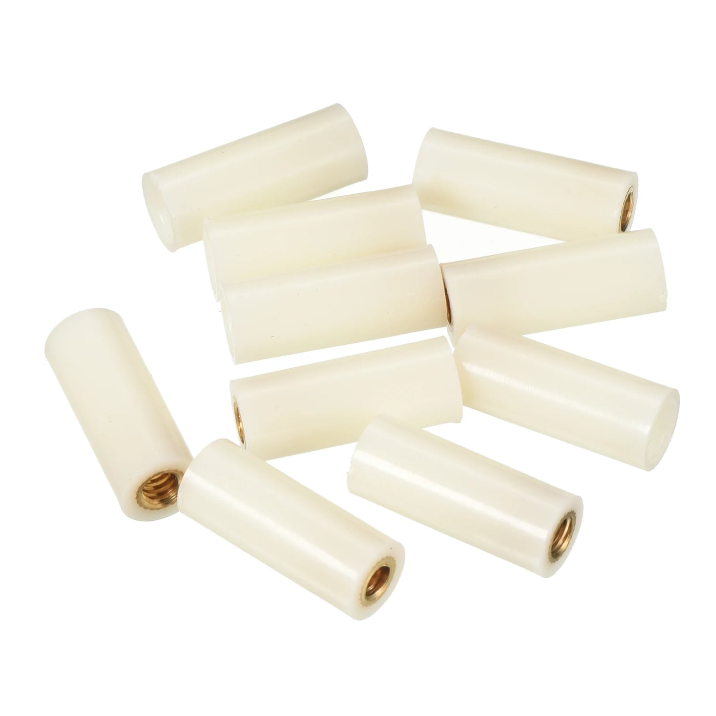 10/11/13mm Dia Pool Cue Ferrules, 10 Pack Snooker Billiard Cue Tips Ferrules Screw-on Pool Stick Tips Replacement Accessories