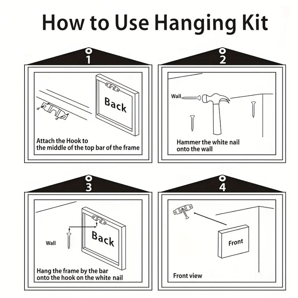 Paris Arc de Triomphe canvas art with travel symbols, pine frame, can be hung directly, suitable for interior decoration