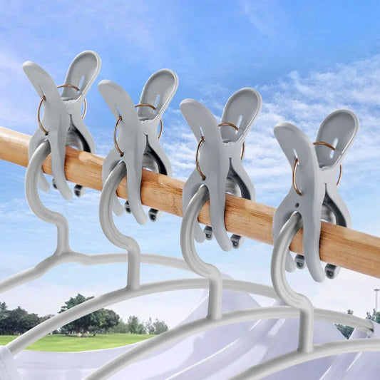 Clothes Clip Reusable Drying Quilt Clamp Double-Tooth Design For Awning, Outdoor Camping, Swimming Pool Cover, Sofa Cover