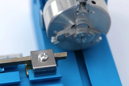 DIY BigPower Mini Metal Rotating Lathe, 24W 10000r/min Motor, Standardized Children Education Best Gift