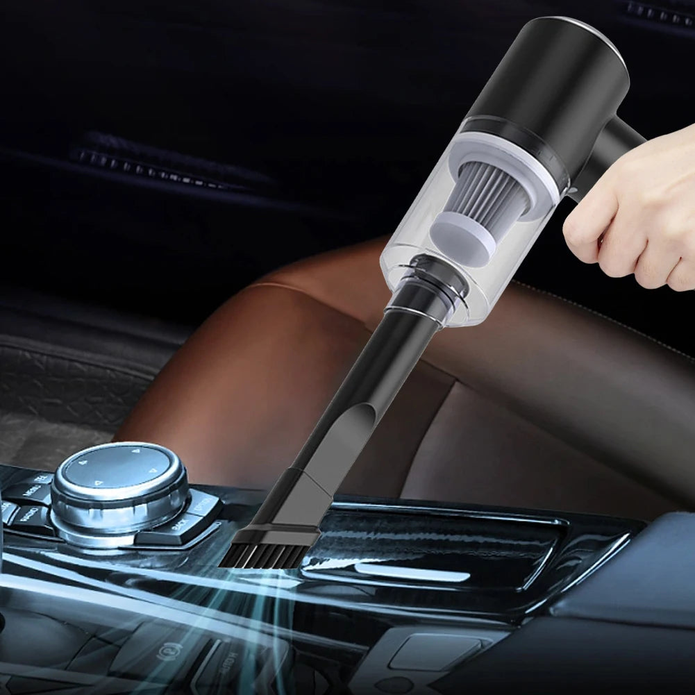 6000Pa Mini Portable Cleaner Dual Use Cordless Handheld Vacuum Cleaner 120W Powerful Portable Cleaning Machine for Car Household