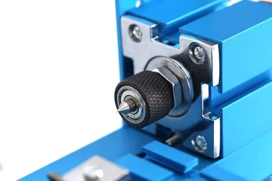 DIY BigPower Mini Metal Rotating Lathe, 24W 10000r/min Motor, Standardized Children Education Best Gift