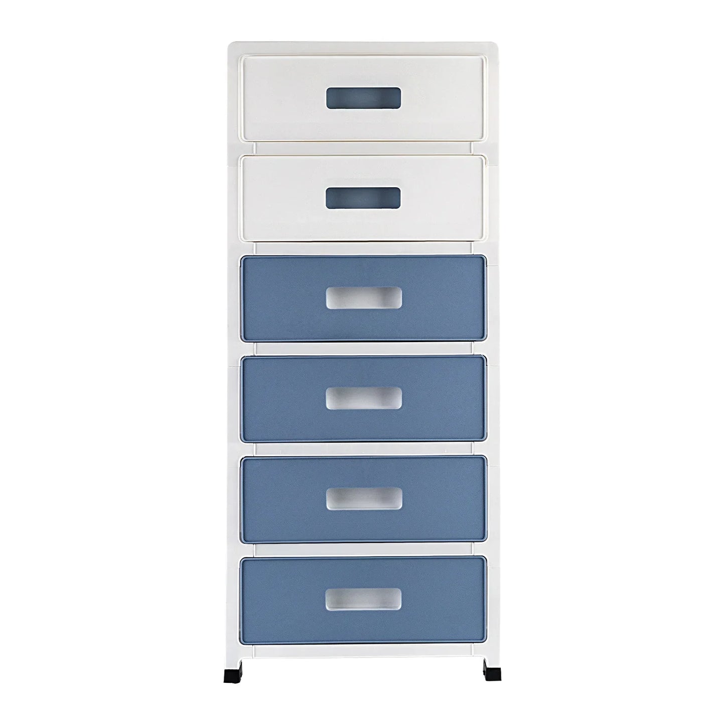 6-Drawer File Cabinet with Lockable Drawers Office Organizer with Silent Wheels Multi-Layer Storage Home & Office Filing Cabinet
