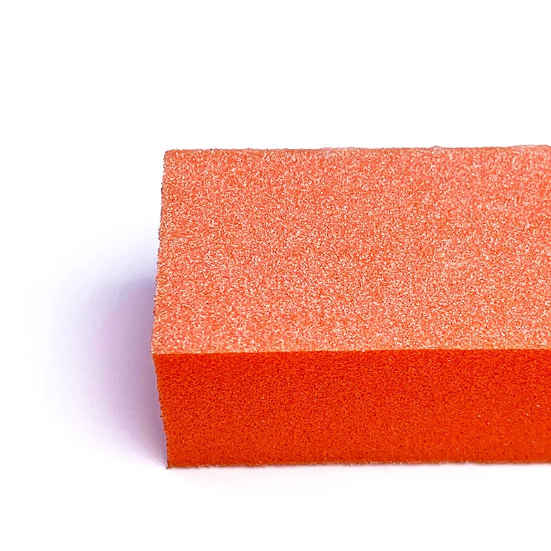500Pcs/Carton Sponge Nail File Buffer Block Manicure Pedicure File Polishing